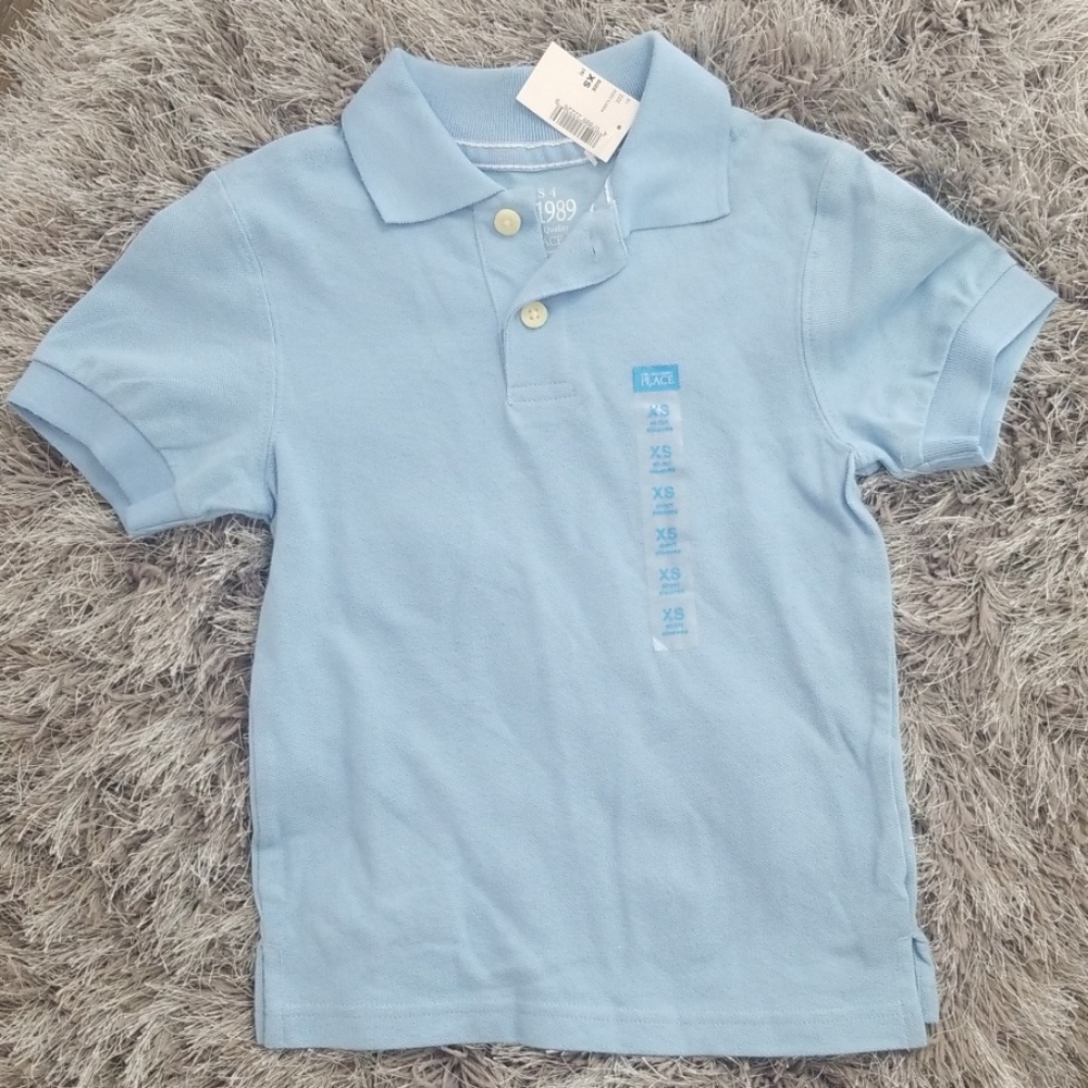 NWT Children's Place Boys Polo Easter Shirt (4)